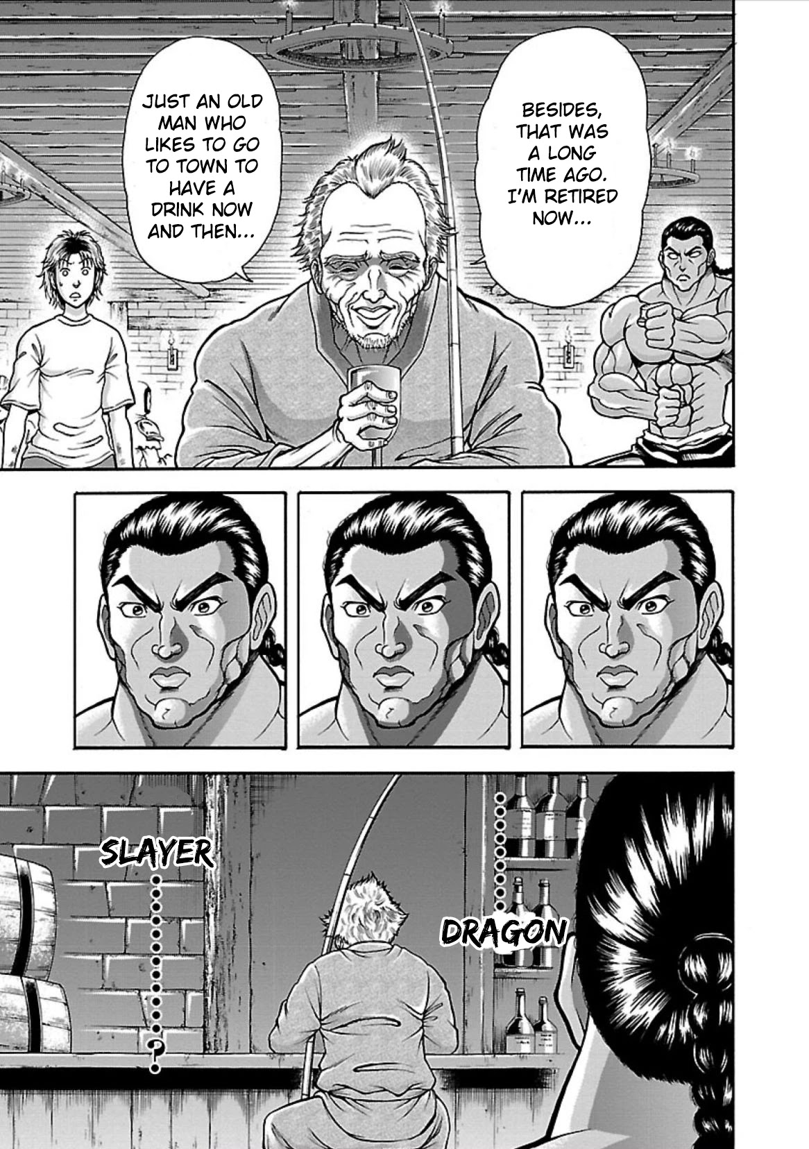 Baki Side Story - Retsu Kaioh Doesn't Mind Even if it's in another World chapter 5 page 12
