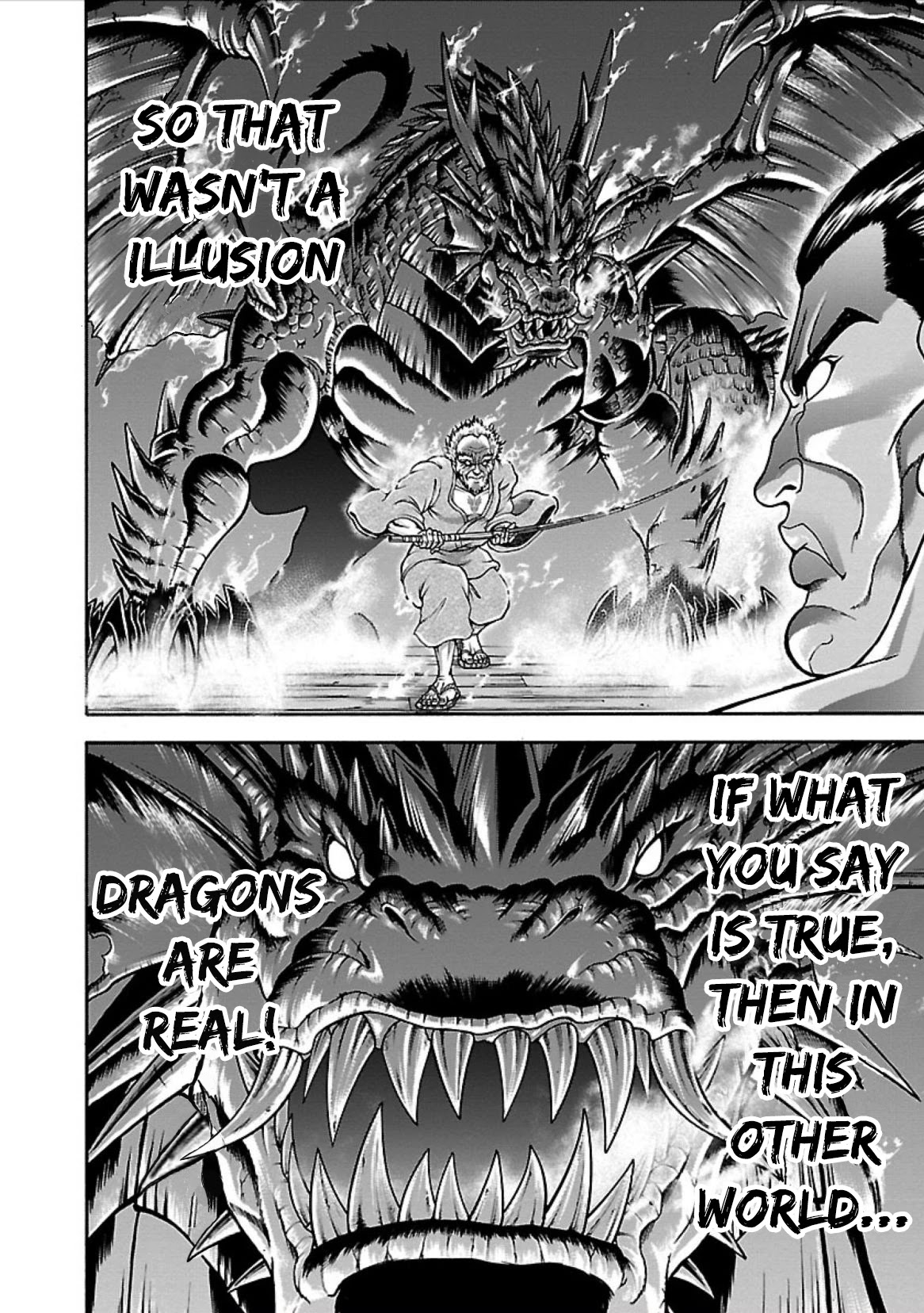 Baki Side Story - Retsu Kaioh Doesn't Mind Even if it's in another World chapter 5 page 13