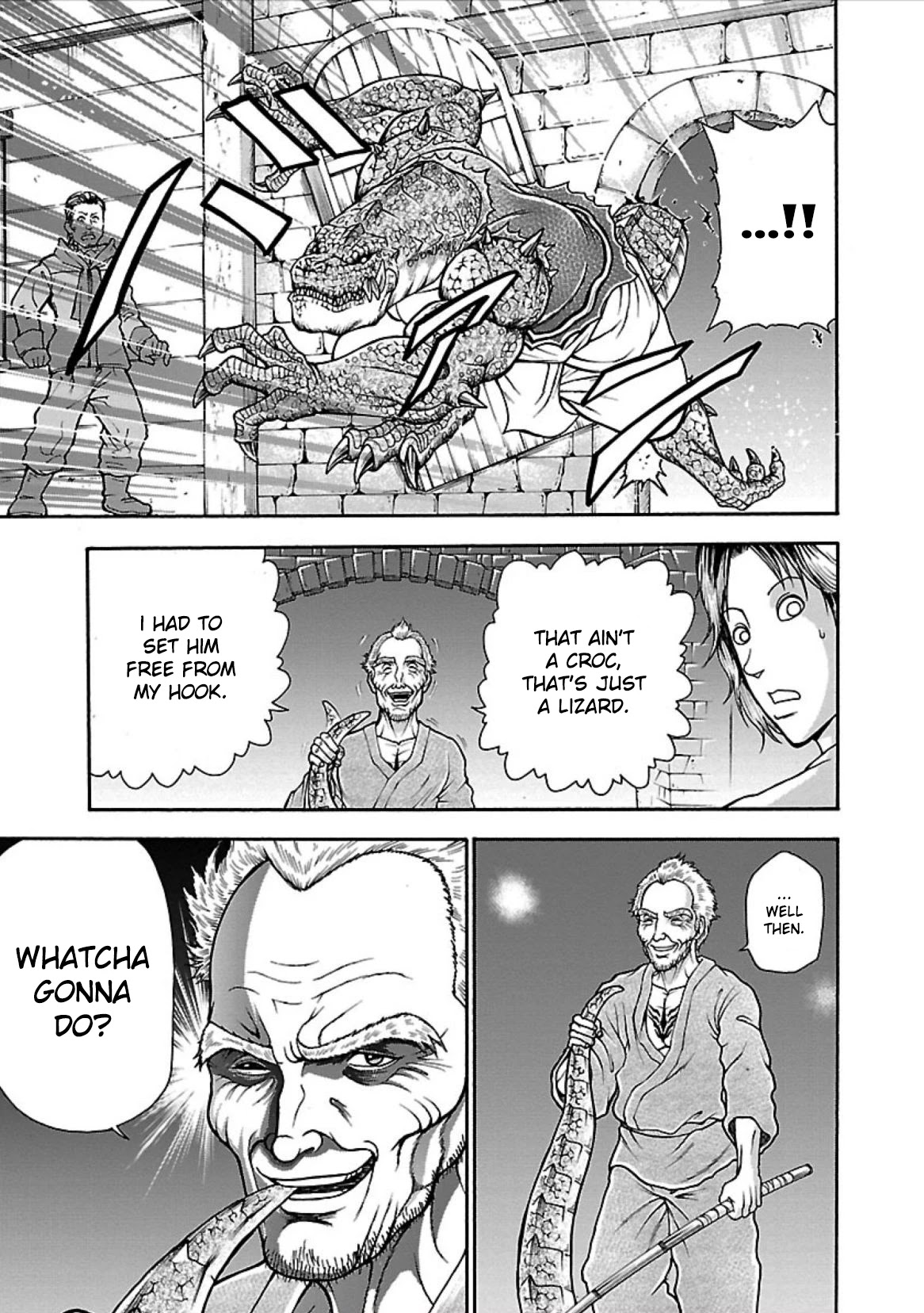 Baki Side Story - Retsu Kaioh Doesn't Mind Even if it's in another World chapter 5 page 3