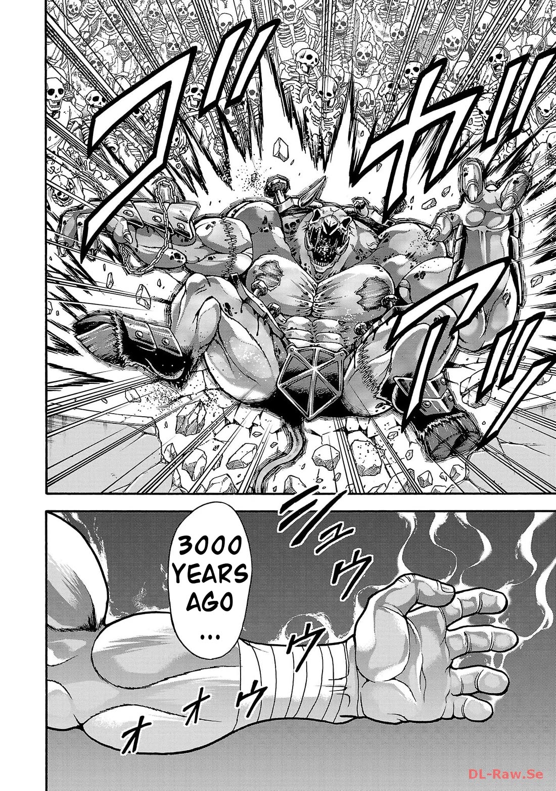 Baki Side Story - Retsu Kaioh Doesn't Mind Even if it's in another World chapter 50 page 16