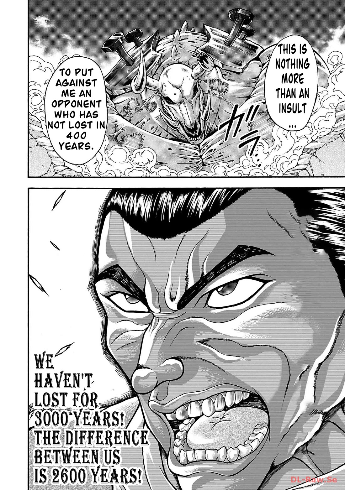 Baki Side Story - Retsu Kaioh Doesn't Mind Even if it's in another World chapter 50 page 18