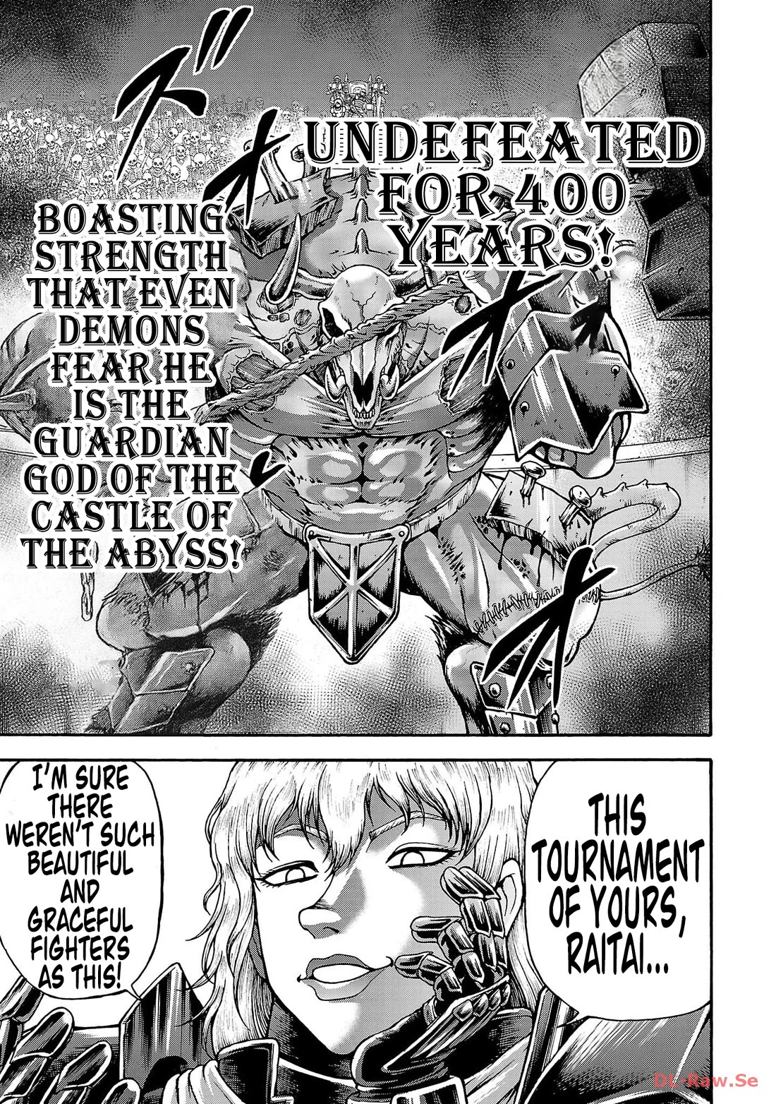 Baki Side Story - Retsu Kaioh Doesn't Mind Even if it's in another World chapter 50 page 3