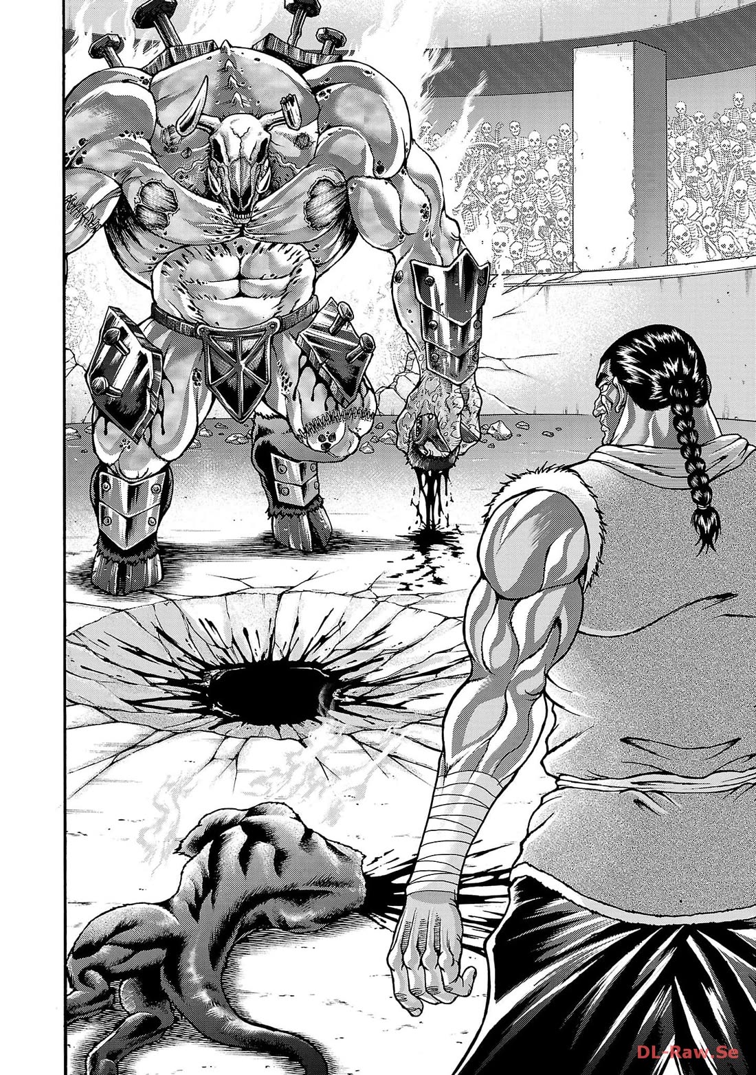 Baki Side Story - Retsu Kaioh Doesn't Mind Even if it's in another World chapter 51 page 16