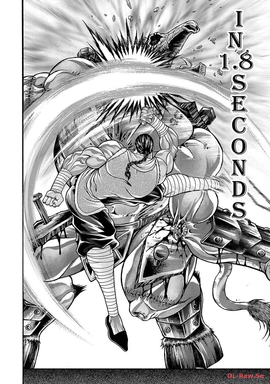 Baki Side Story - Retsu Kaioh Doesn't Mind Even if it's in another World chapter 52 page 13