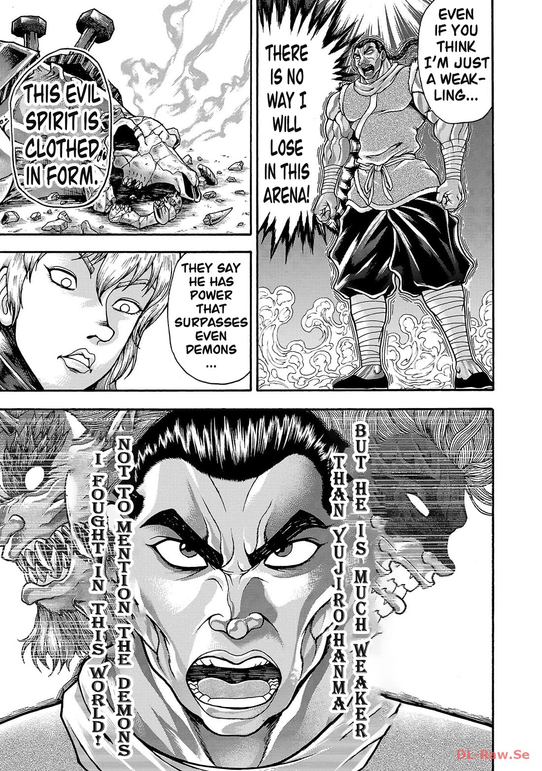 Baki Side Story - Retsu Kaioh Doesn't Mind Even if it's in another World chapter 52 page 18