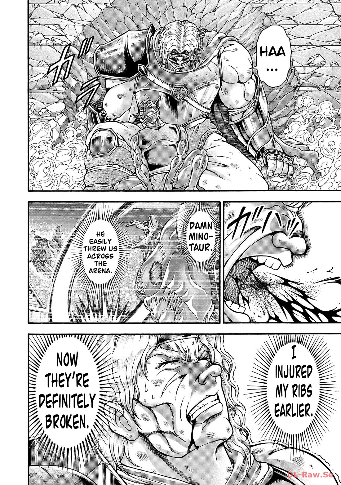 Baki Side Story - Retsu Kaioh Doesn't Mind Even if it's in another World chapter 52 page 2