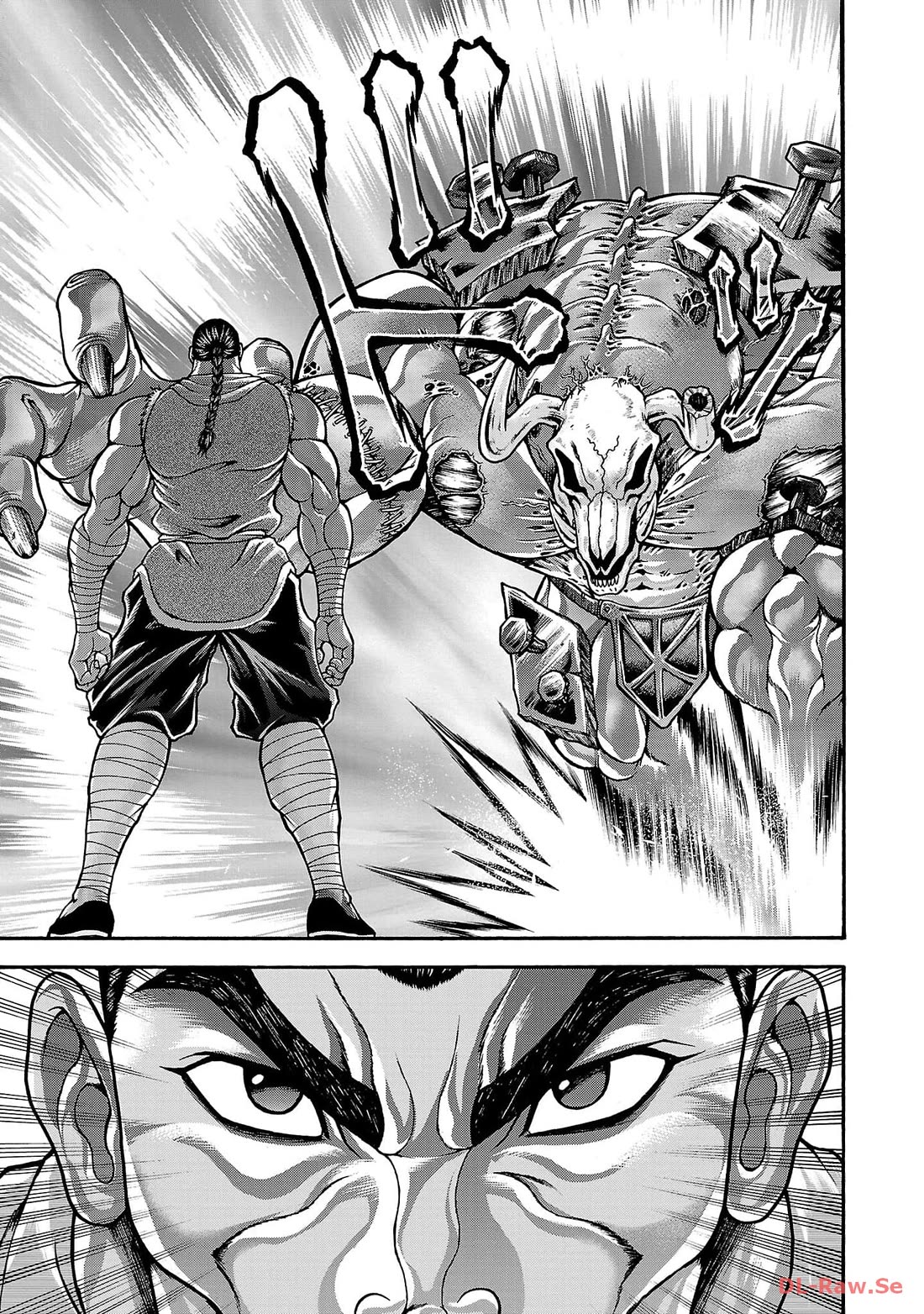 Baki Side Story - Retsu Kaioh Doesn't Mind Even if it's in another World chapter 52 page 7