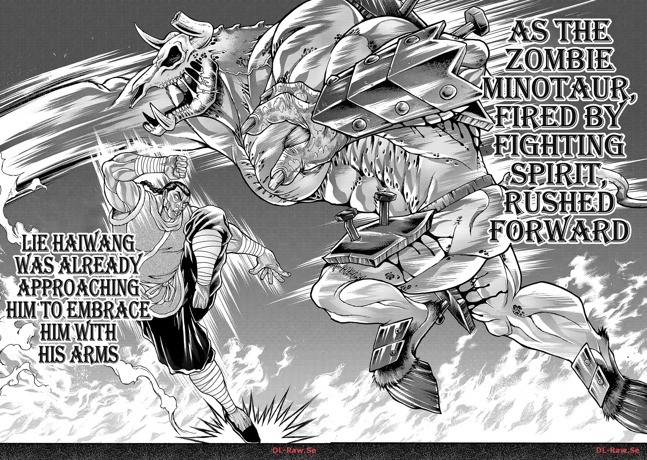 Baki Side Story - Retsu Kaioh Doesn't Mind Even if it's in another World chapter 52 page 8