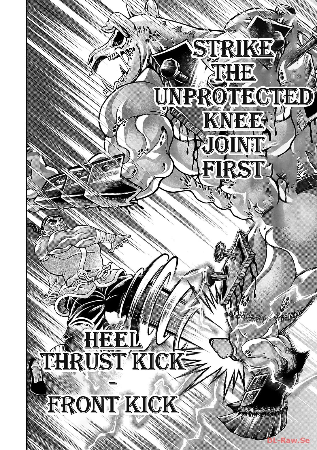 Baki Side Story - Retsu Kaioh Doesn't Mind Even if it's in another World chapter 52 page 9