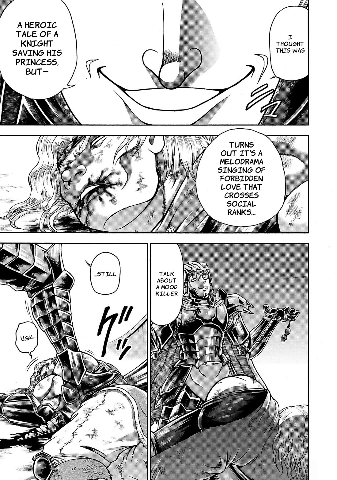 Baki Side Story - Retsu Kaioh Doesn't Mind Even if it's in another World chapter 53 page 11