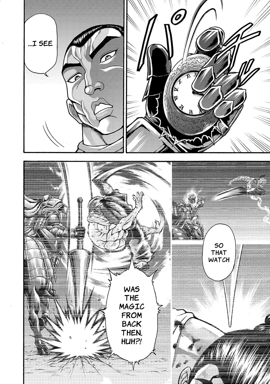 Baki Side Story - Retsu Kaioh Doesn't Mind Even if it's in another World chapter 53 page 15