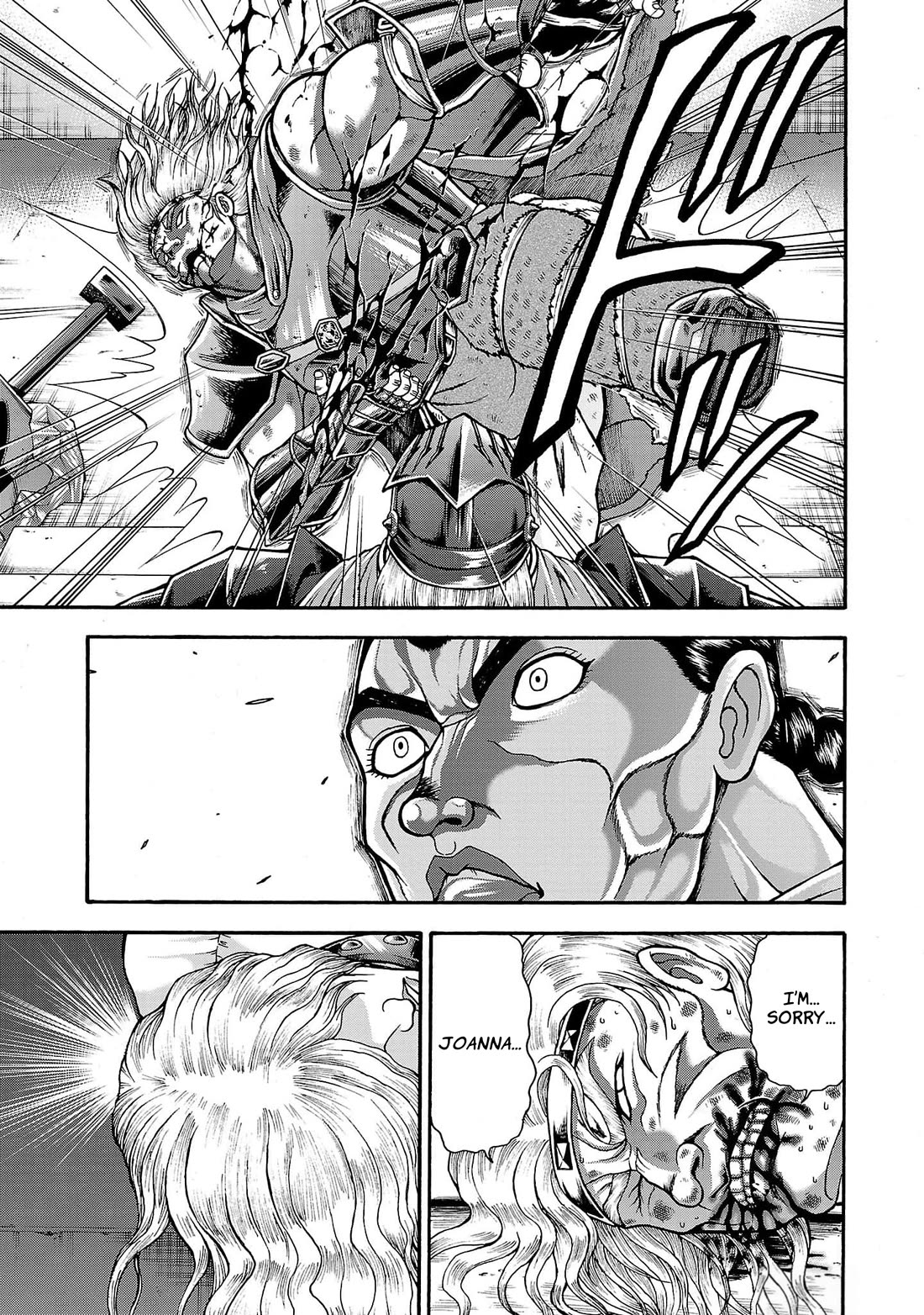 Baki Side Story - Retsu Kaioh Doesn't Mind Even if it's in another World chapter 53 page 9