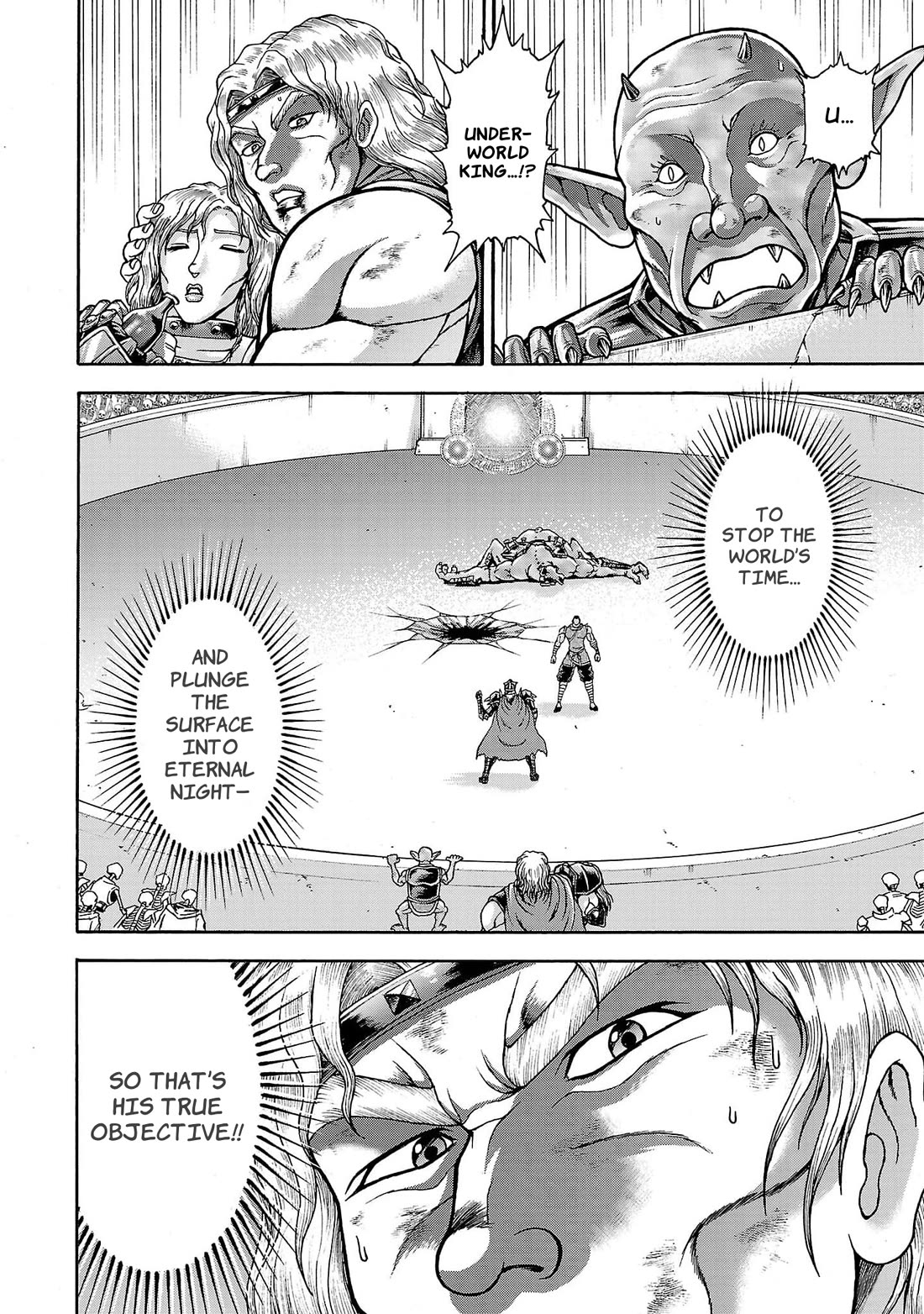Baki Side Story - Retsu Kaioh Doesn't Mind Even if it's in another World chapter 54 page 10