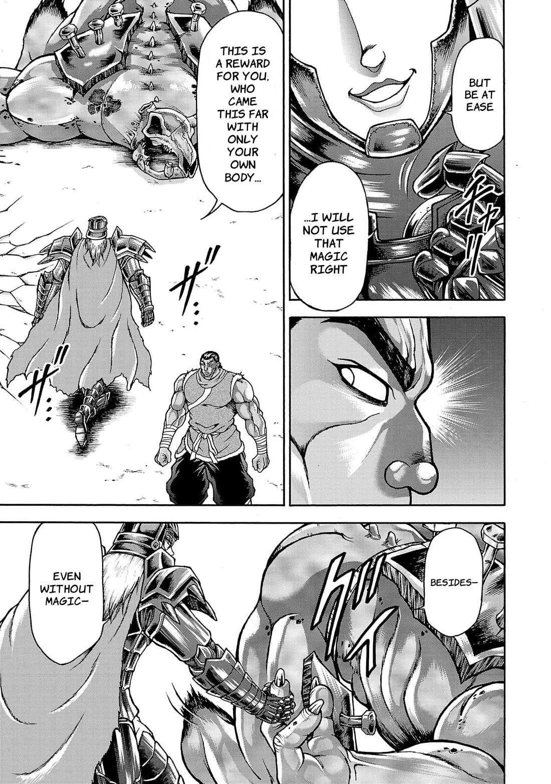 Baki Side Story - Retsu Kaioh Doesn't Mind Even if it's in another World chapter 54 page 11
