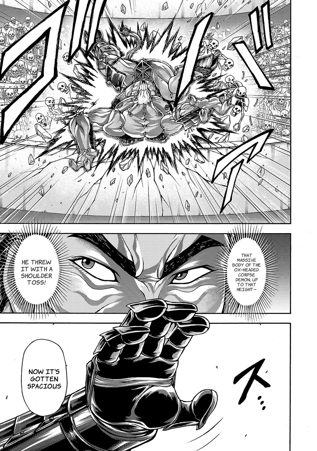 Baki Side Story - Retsu Kaioh Doesn't Mind Even if it's in another World chapter 54 page 14
