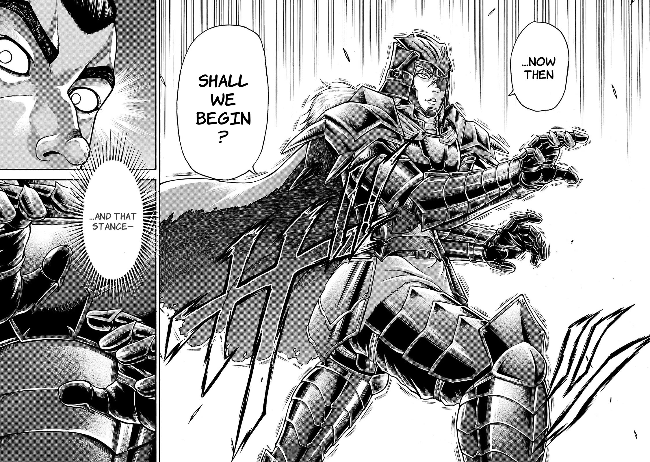 Baki Side Story - Retsu Kaioh Doesn't Mind Even if it's in another World chapter 54 page 15
