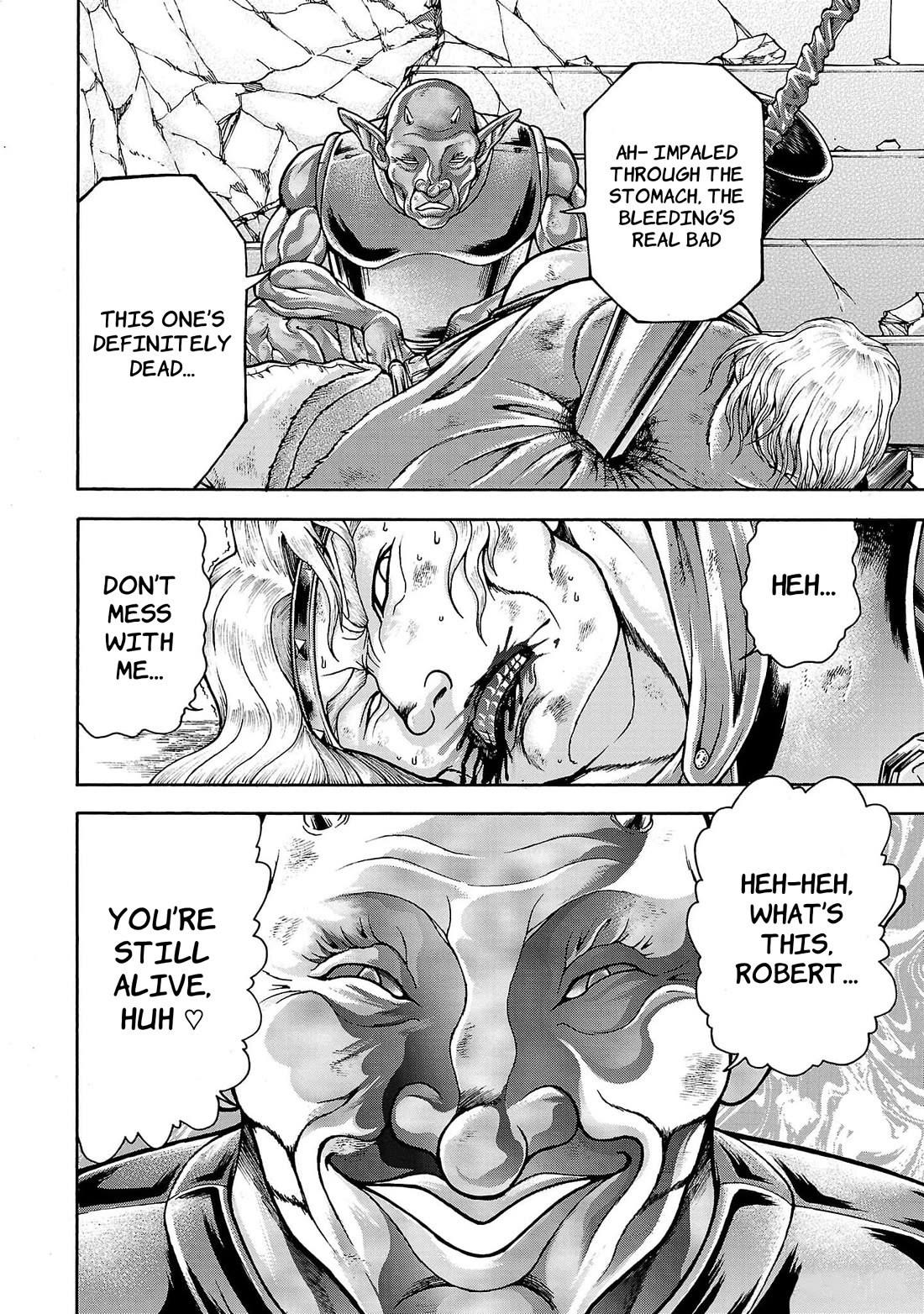 Baki Side Story - Retsu Kaioh Doesn't Mind Even if it's in another World chapter 54 page 2