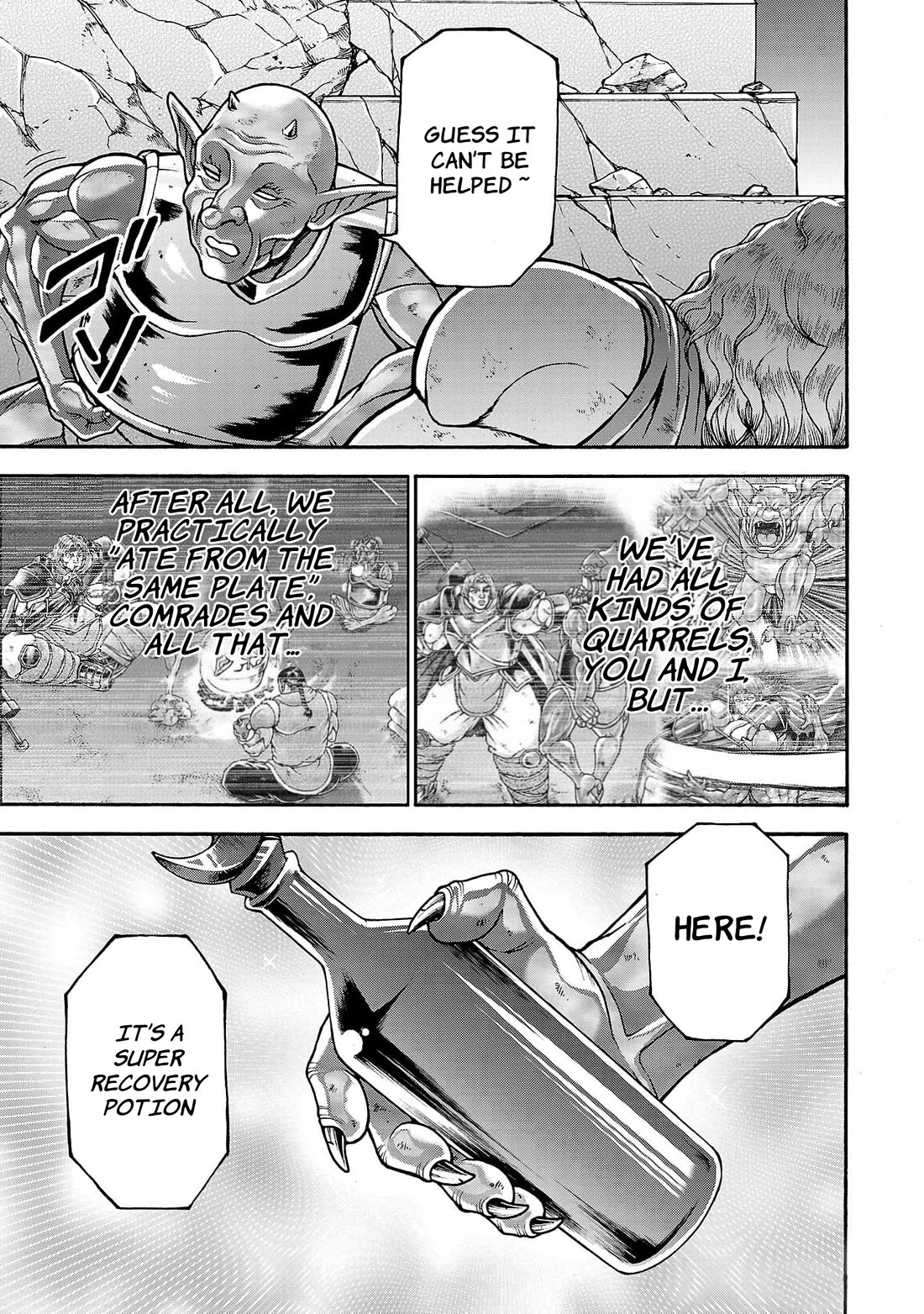 Baki Side Story - Retsu Kaioh Doesn't Mind Even if it's in another World chapter 54 page 3