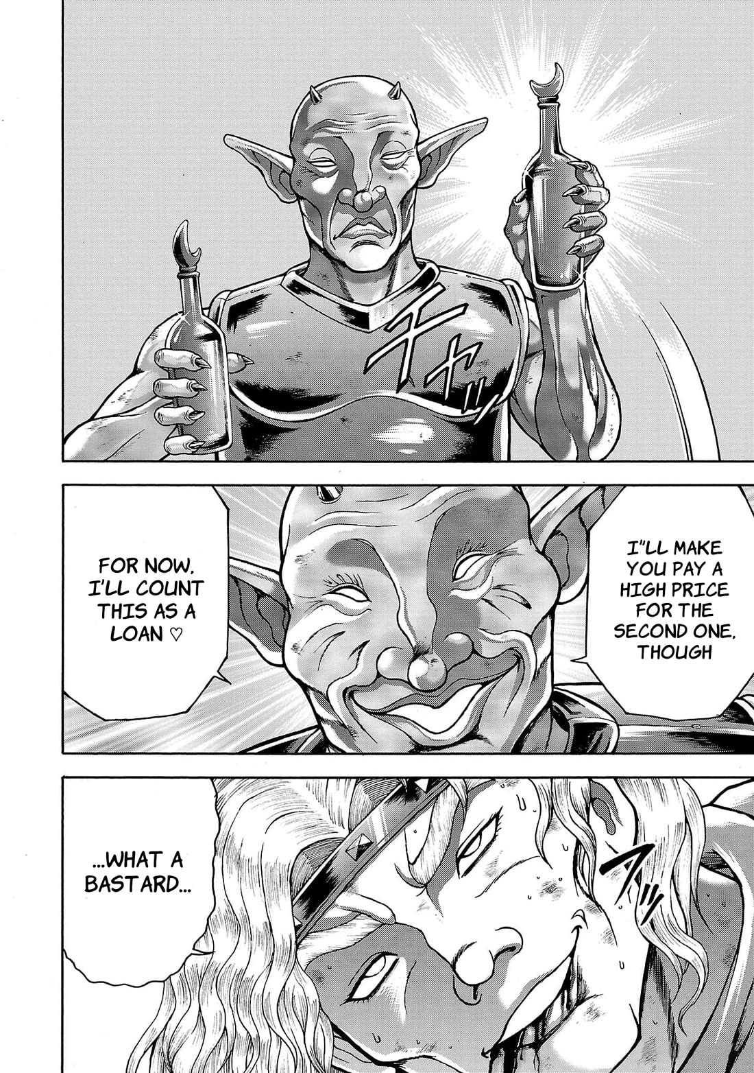 Baki Side Story - Retsu Kaioh Doesn't Mind Even if it's in another World chapter 54 page 6