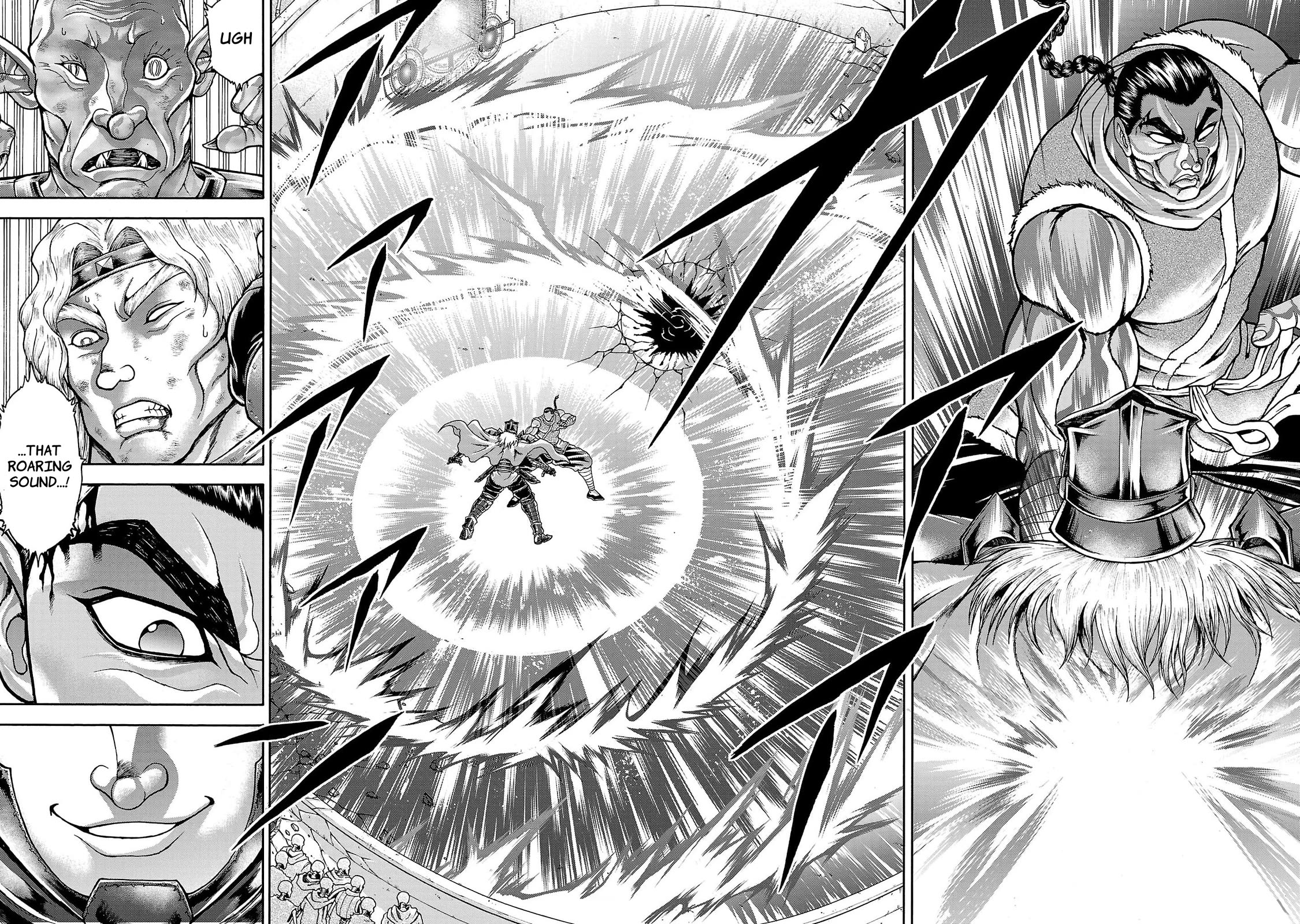 Baki Side Story - Retsu Kaioh Doesn't Mind Even if it's in another World chapter 55 page 11