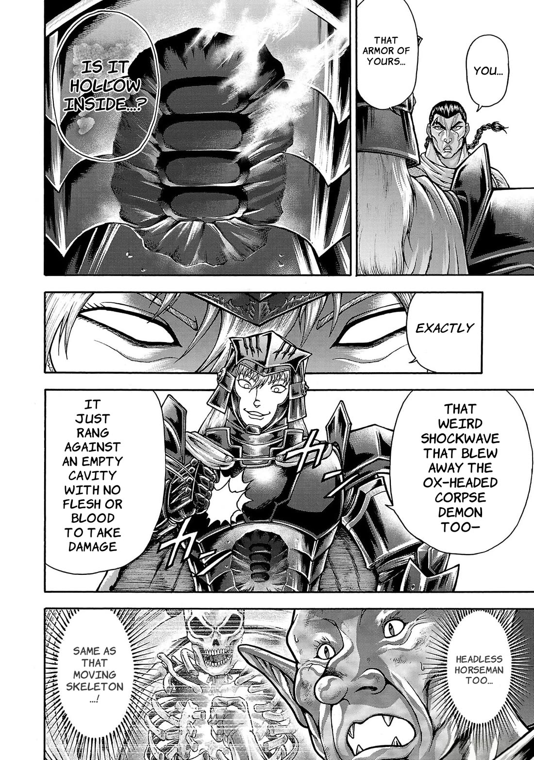 Baki Side Story - Retsu Kaioh Doesn't Mind Even if it's in another World chapter 55 page 12