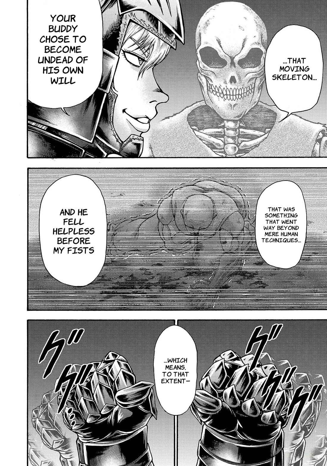 Baki Side Story - Retsu Kaioh Doesn't Mind Even if it's in another World chapter 55 page 14