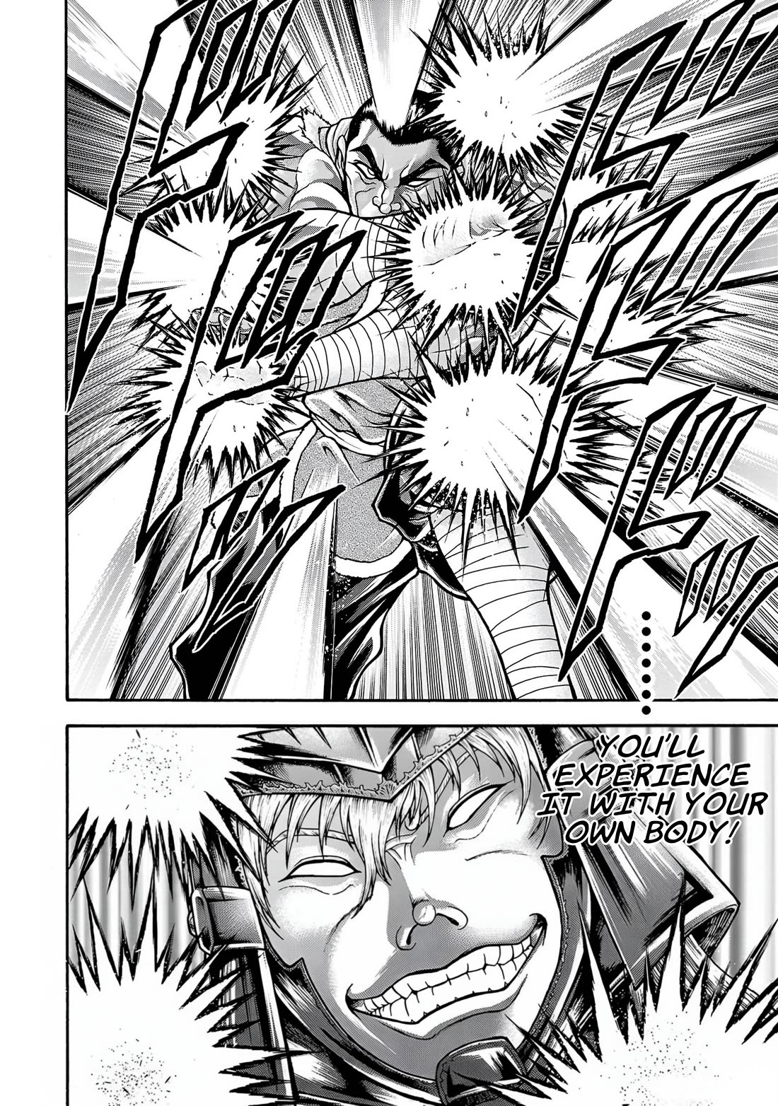 Baki Side Story - Retsu Kaioh Doesn't Mind Even if it's in another World chapter 55 page 17