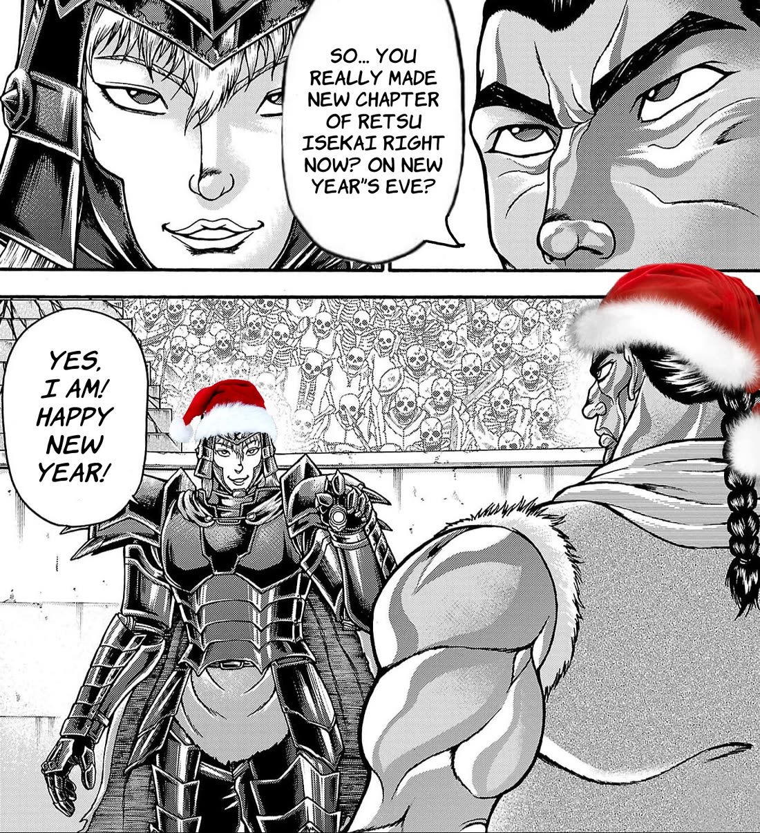 Baki Side Story - Retsu Kaioh Doesn't Mind Even if it's in another World chapter 55 page 18