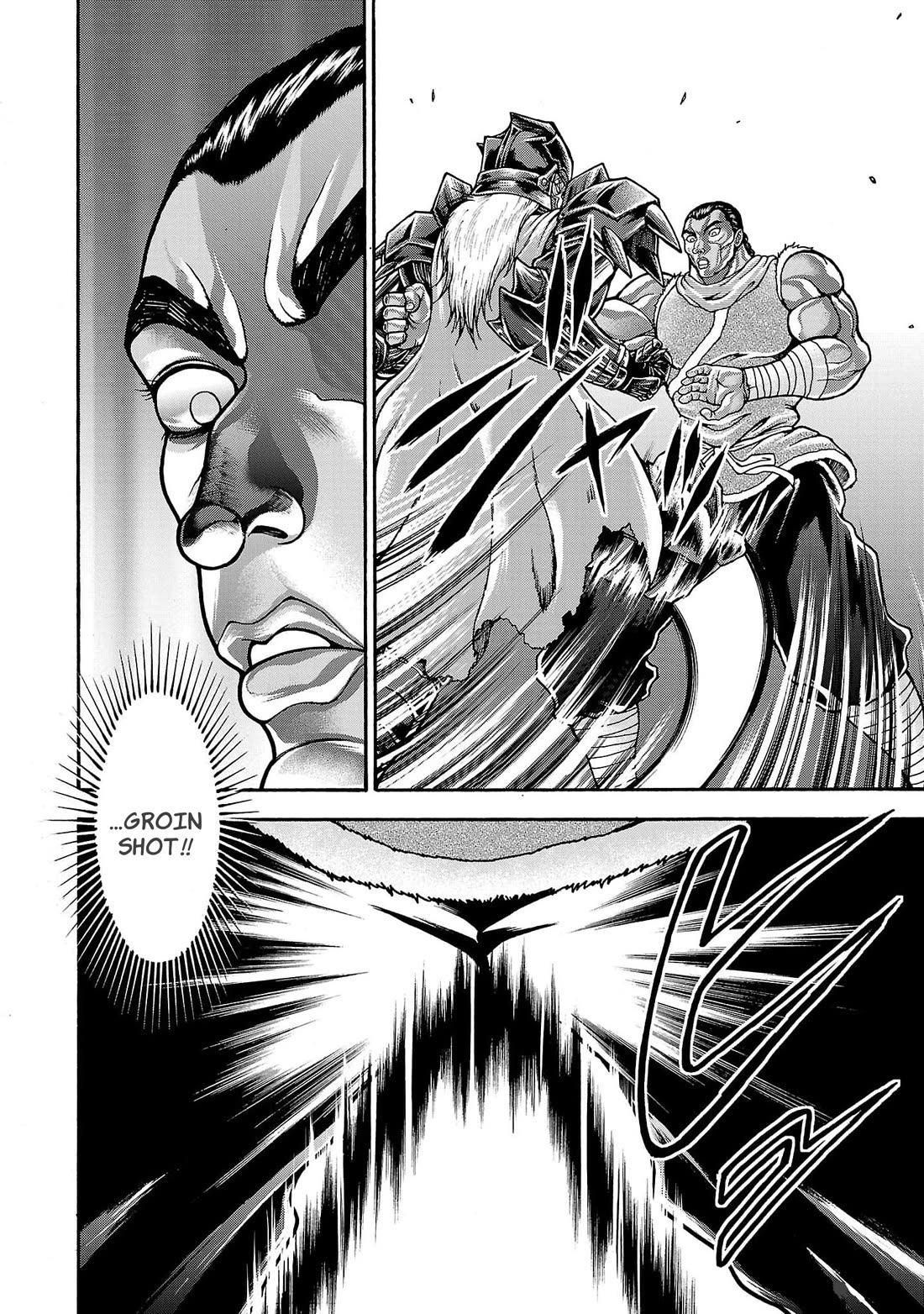 Baki Side Story - Retsu Kaioh Doesn't Mind Even if it's in another World chapter 55 page 4