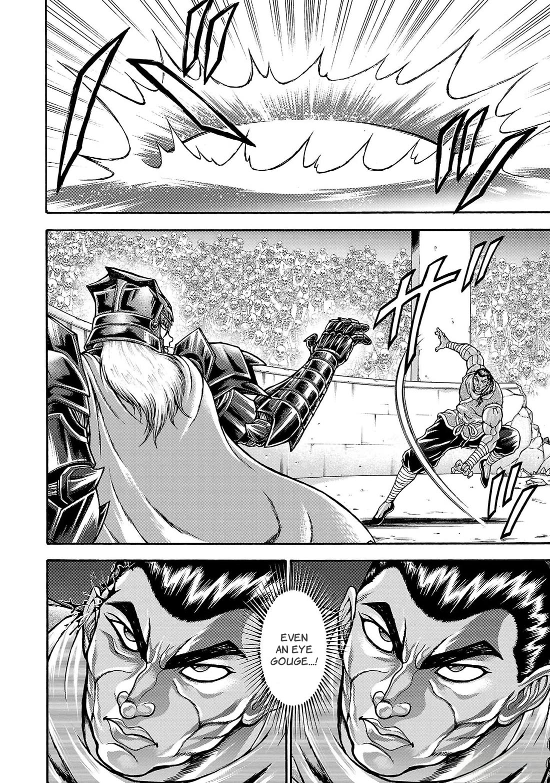Baki Side Story - Retsu Kaioh Doesn't Mind Even if it's in another World chapter 55 page 6