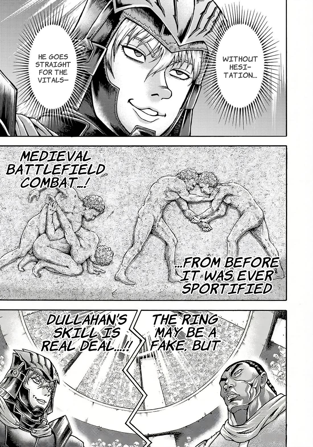 Baki Side Story - Retsu Kaioh Doesn't Mind Even if it's in another World chapter 55 page 7
