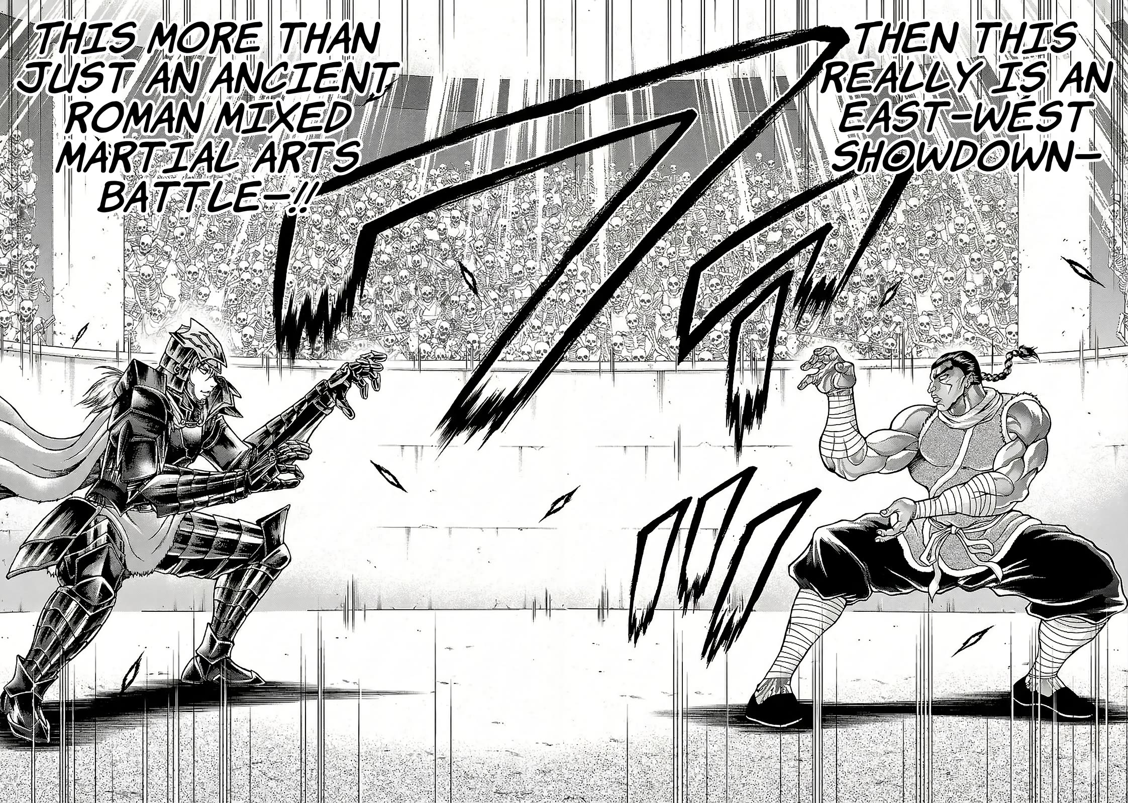 Baki Side Story - Retsu Kaioh Doesn't Mind Even if it's in another World chapter 55 page 8
