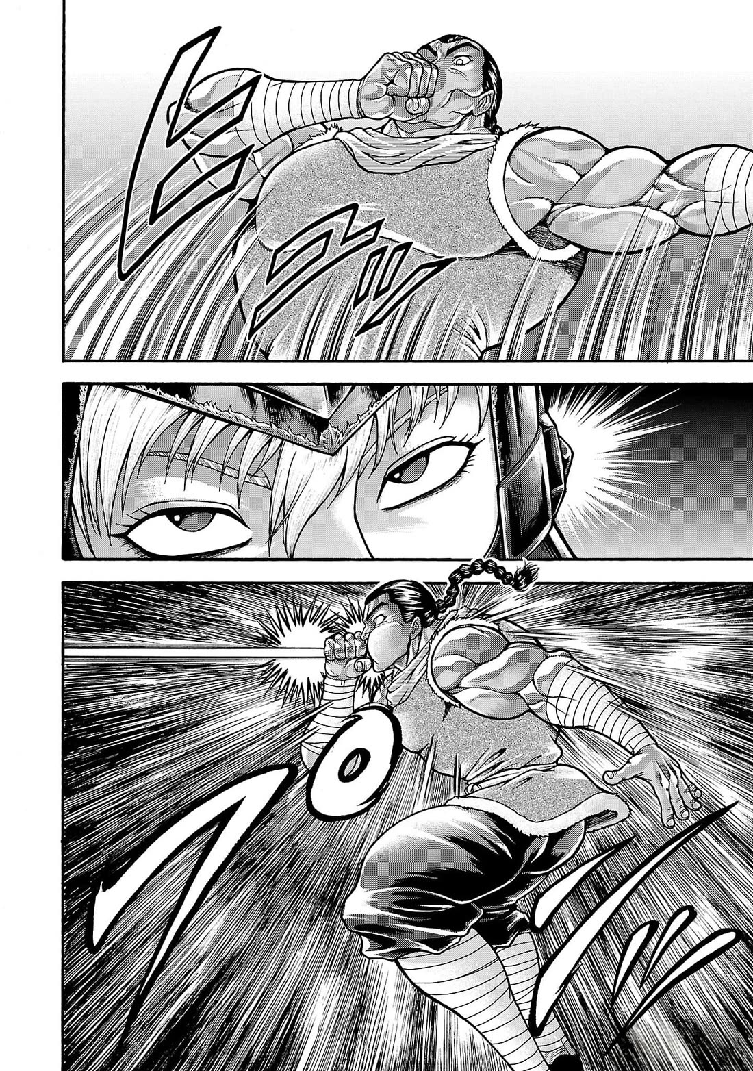 Baki Side Story - Retsu Kaioh Doesn't Mind Even if it's in another World chapter 55 page 9