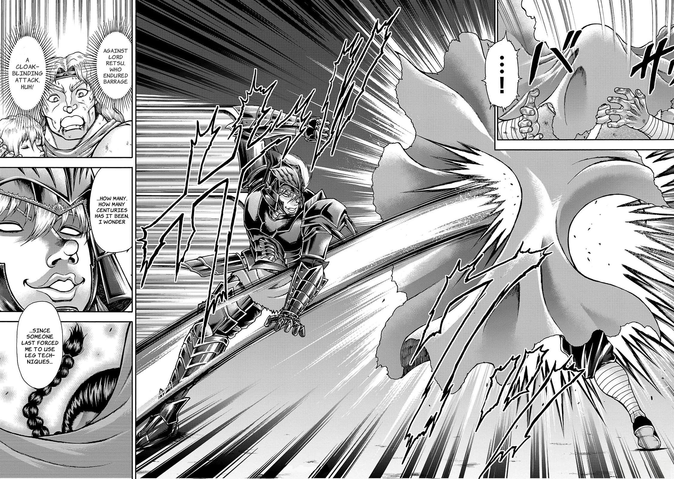 Baki Side Story - Retsu Kaioh Doesn't Mind Even if it's in another World chapter 56 page 11