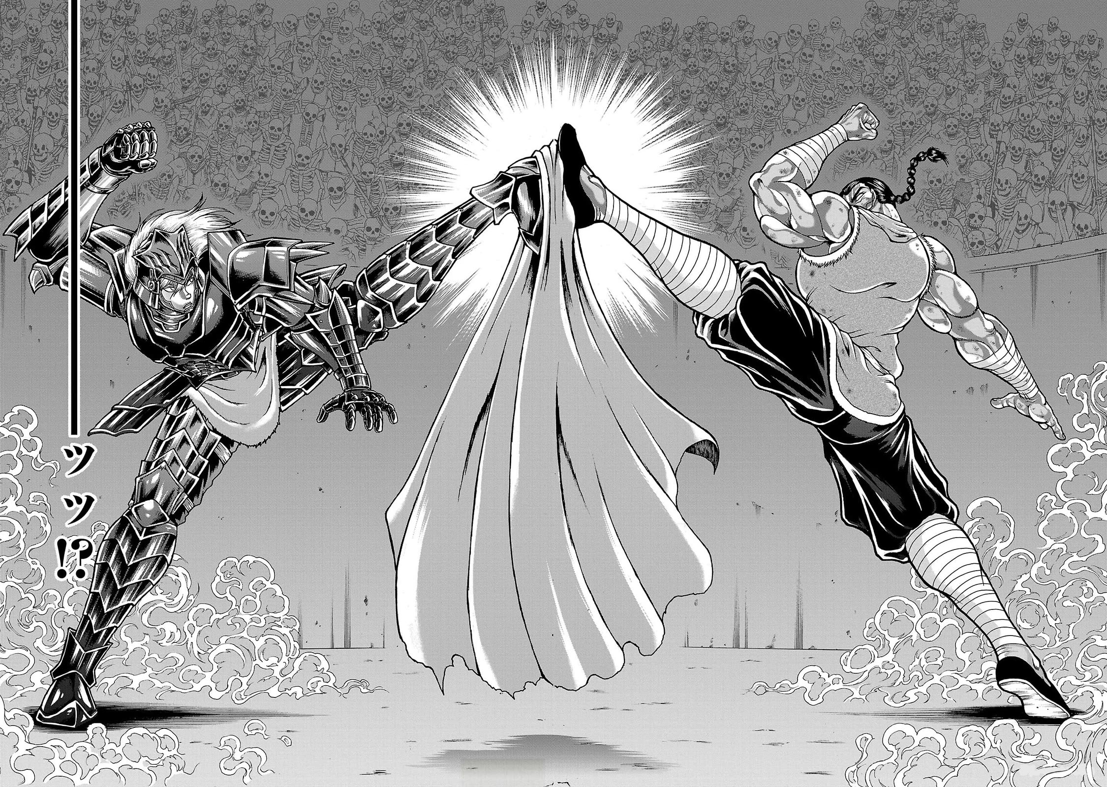 Baki Side Story - Retsu Kaioh Doesn't Mind Even if it's in another World chapter 56 page 12