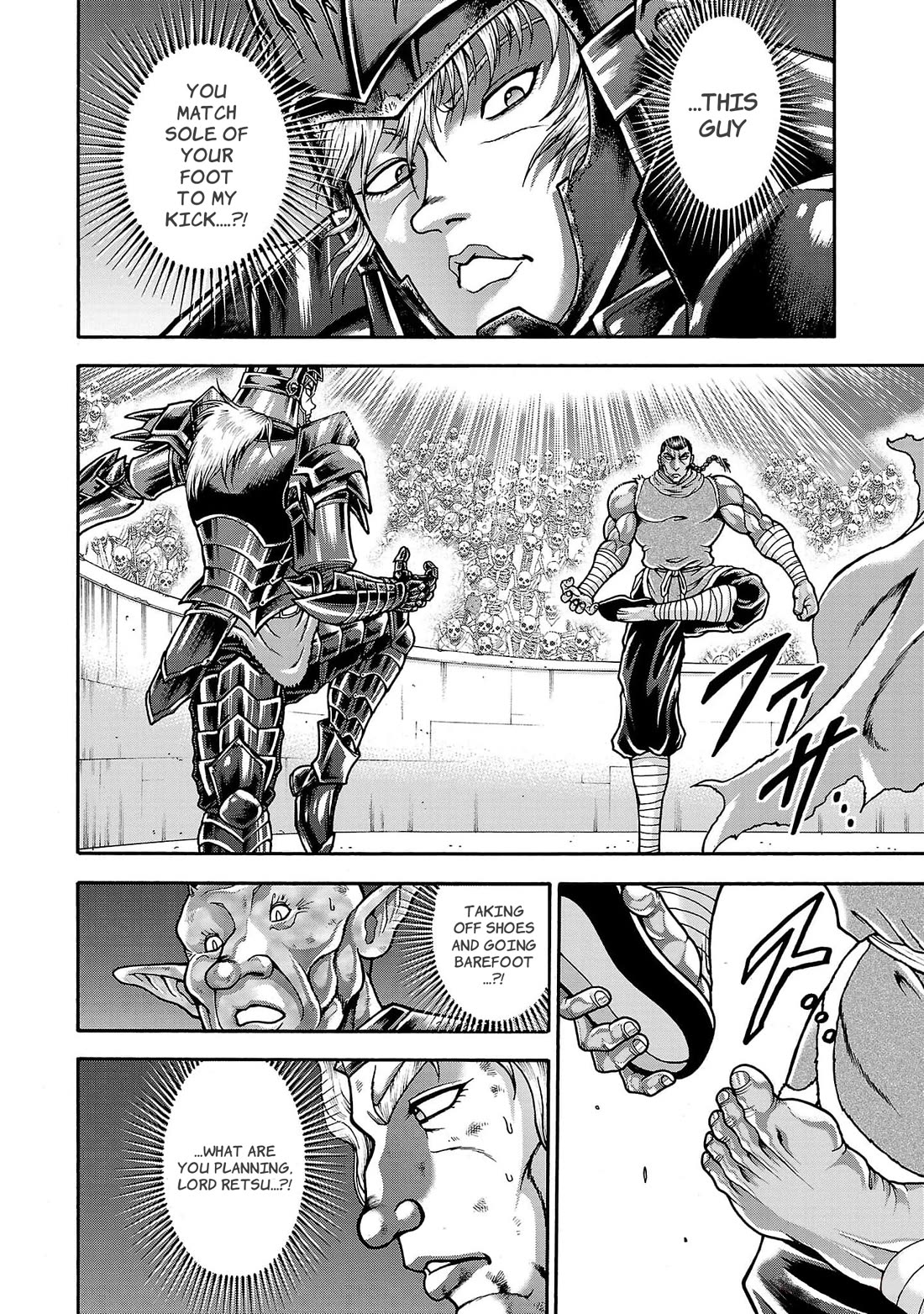 Baki Side Story - Retsu Kaioh Doesn't Mind Even if it's in another World chapter 56 page 13