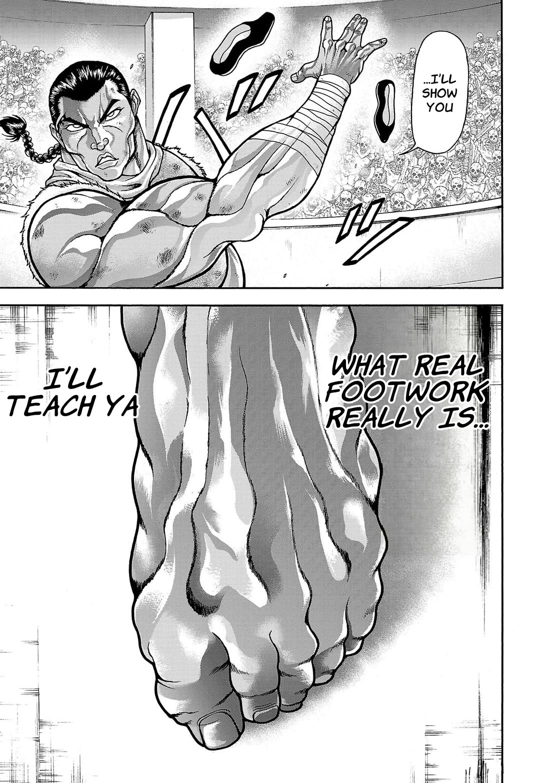 Baki Side Story - Retsu Kaioh Doesn't Mind Even if it's in another World chapter 56 page 14