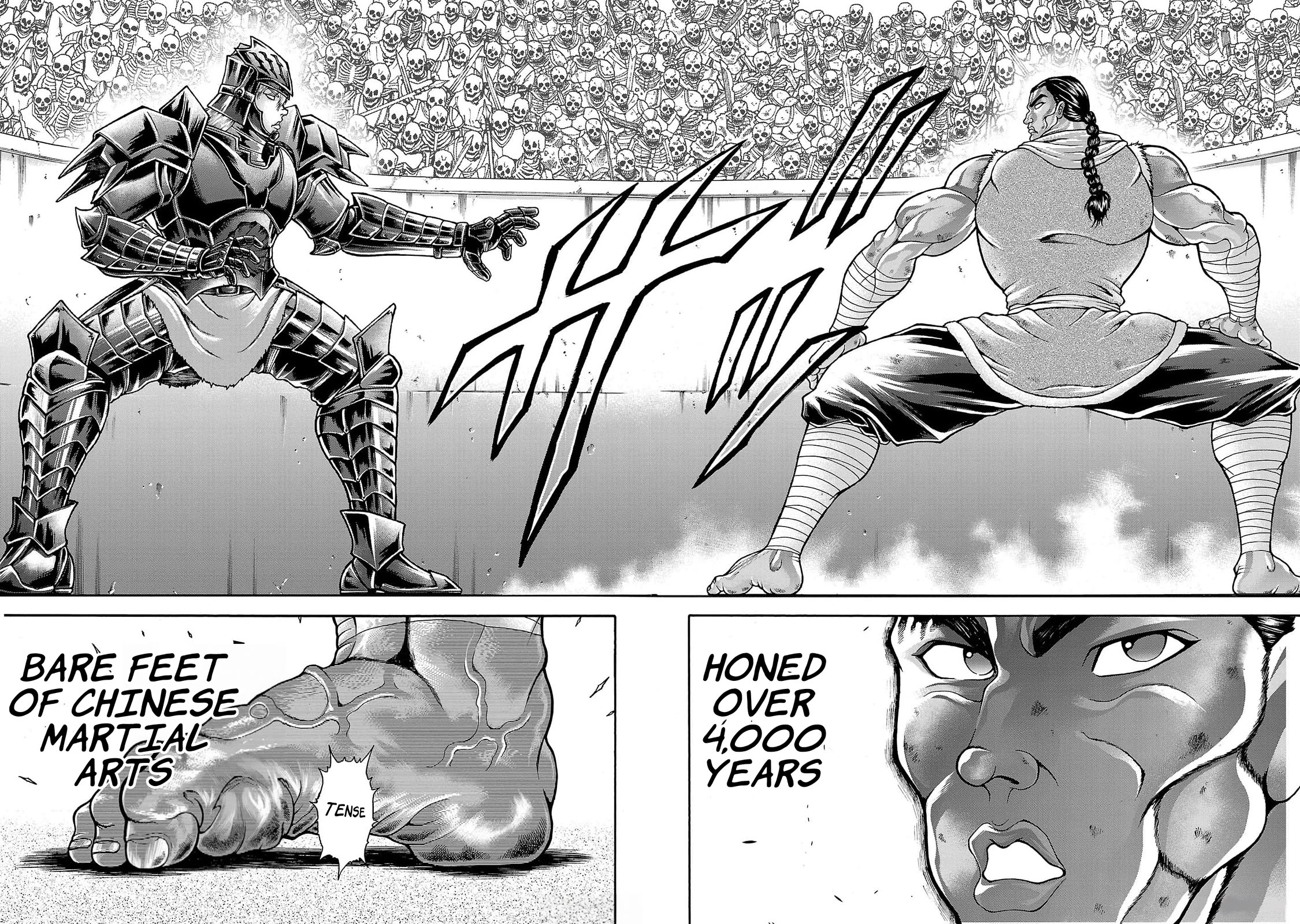Baki Side Story - Retsu Kaioh Doesn't Mind Even if it's in another World chapter 56 page 15