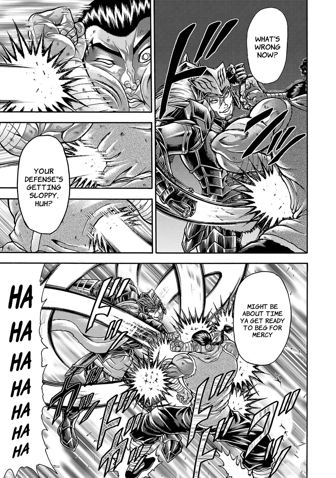 Baki Side Story - Retsu Kaioh Doesn't Mind Even if it's in another World chapter 56 page 6