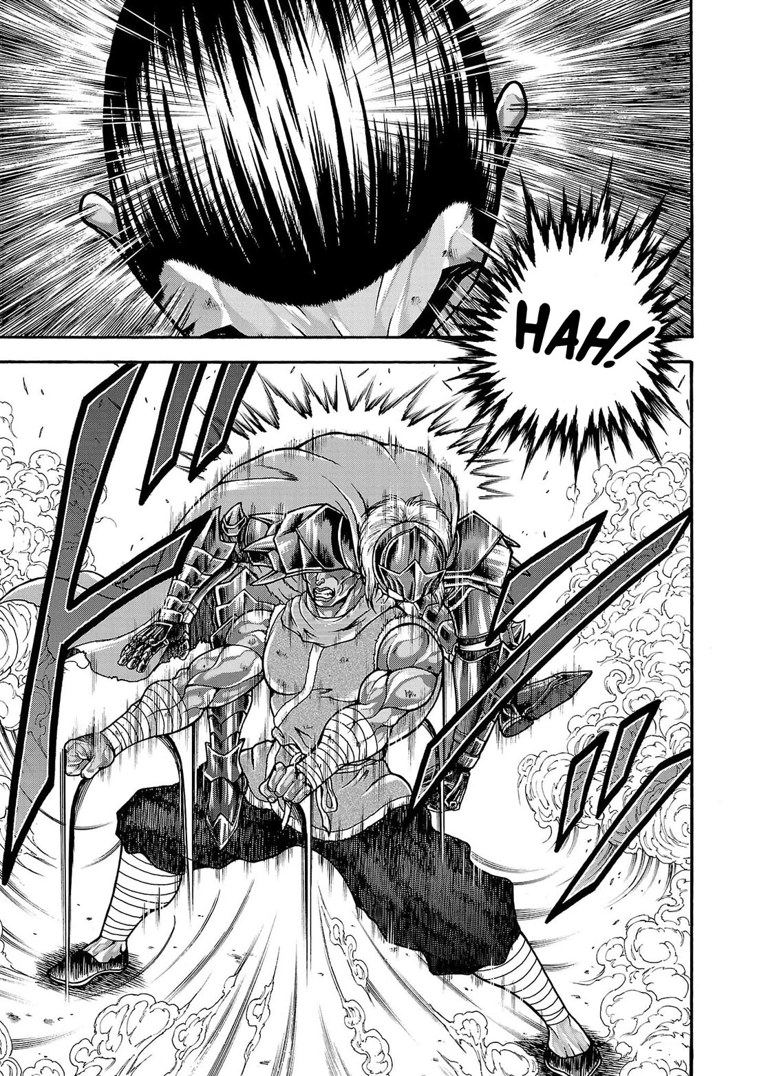 Baki Side Story - Retsu Kaioh Doesn't Mind Even if it's in another World chapter 56 page 8