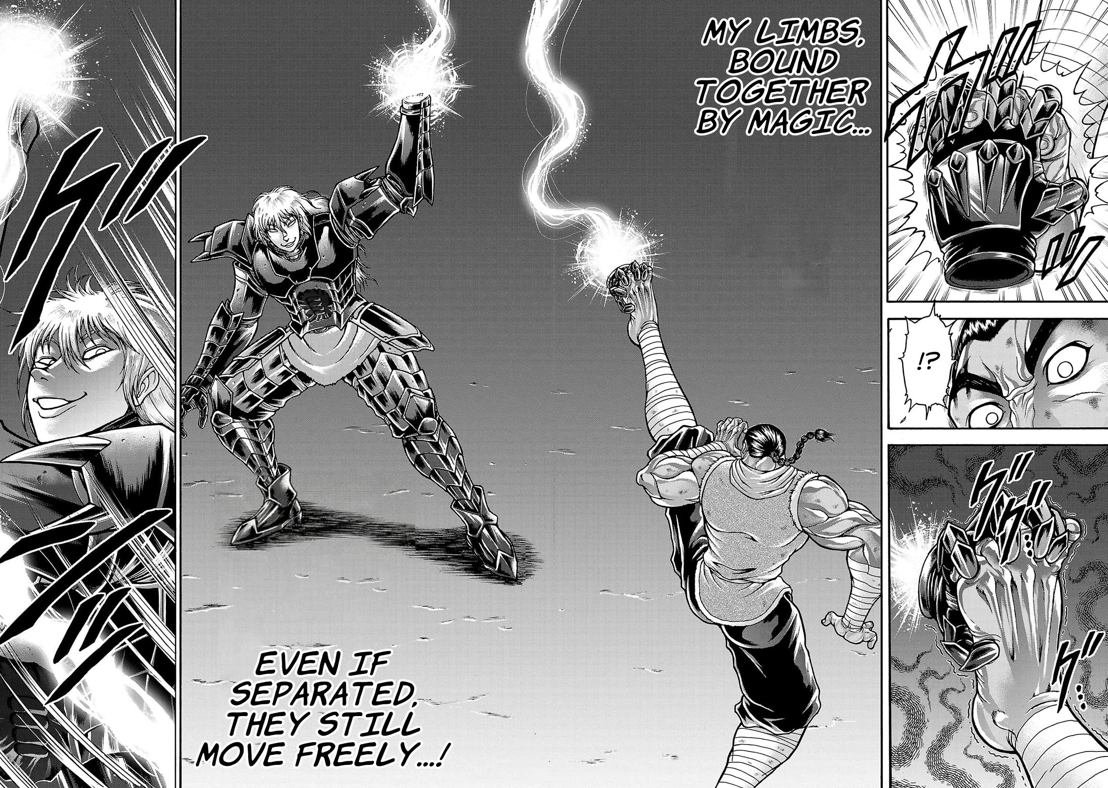 Baki Side Story - Retsu Kaioh Doesn't Mind Even if it's in another World chapter 57 page 10