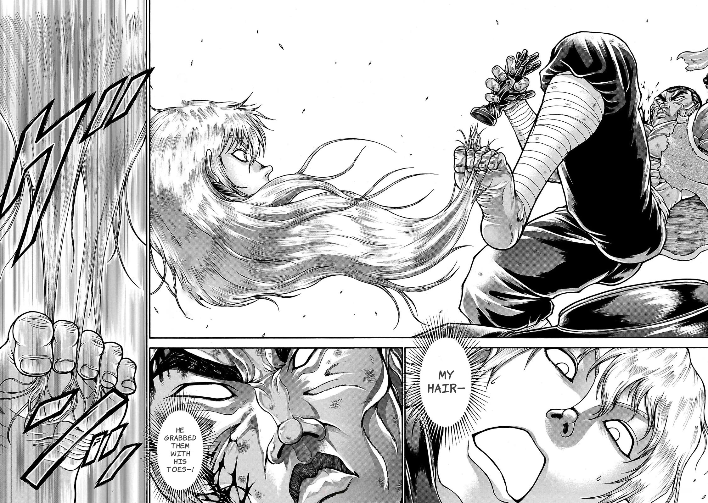 Baki Side Story - Retsu Kaioh Doesn't Mind Even if it's in another World chapter 57 page 15