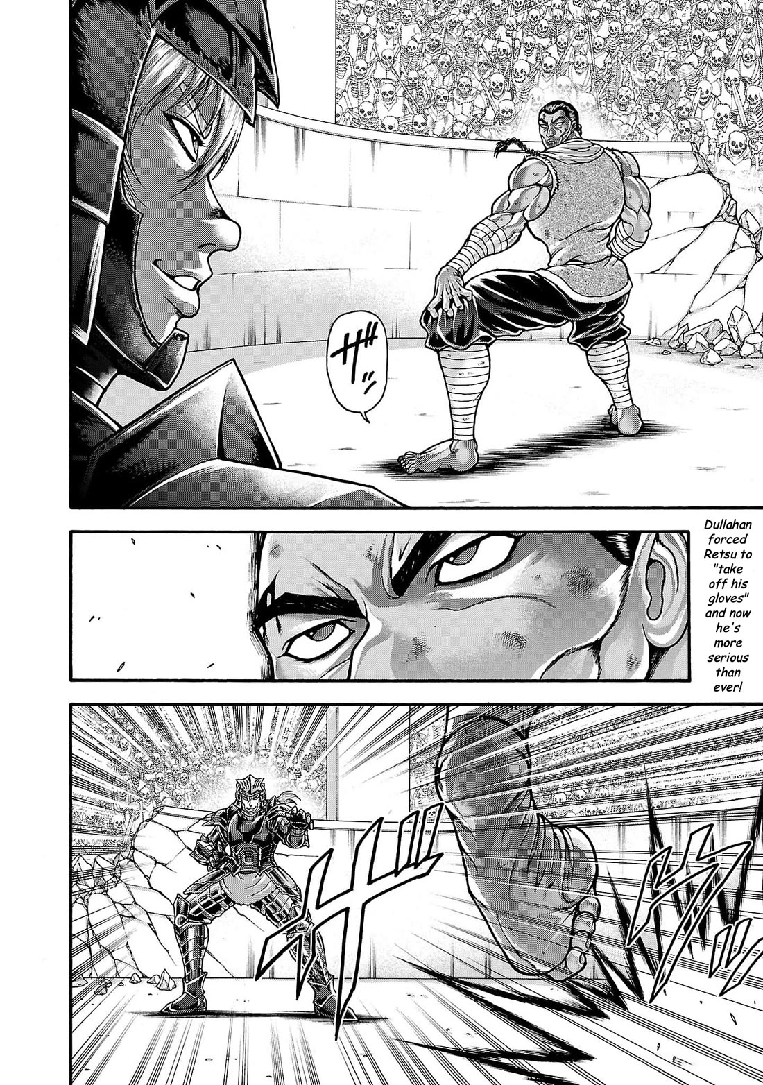 Baki Side Story - Retsu Kaioh Doesn't Mind Even if it's in another World chapter 57 page 2