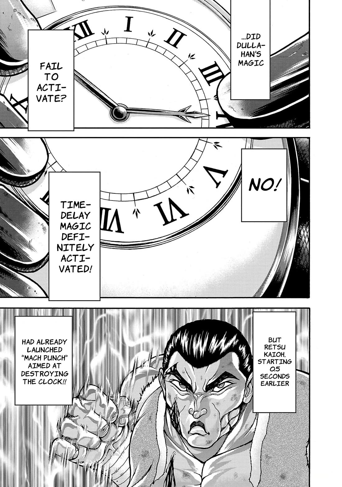 Baki Side Story - Retsu Kaioh Doesn't Mind Even if it's in another World chapter 58 page 12