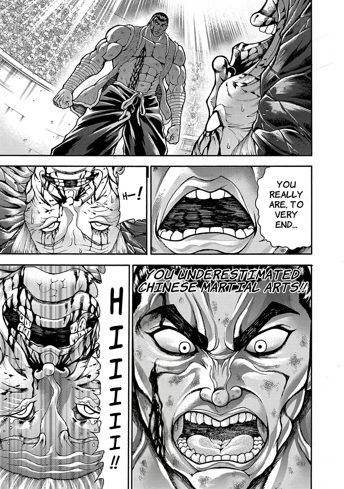 Baki Side Story - Retsu Kaioh Doesn't Mind Even if it's in another World chapter 59 page 7