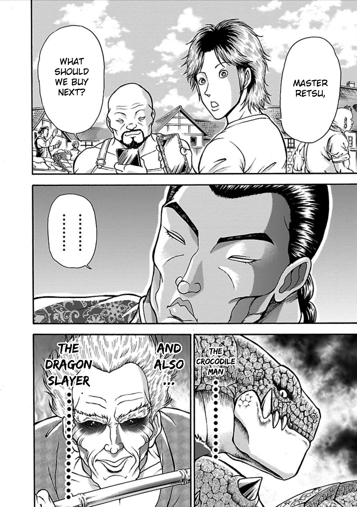 Baki Side Story - Retsu Kaioh Doesn't Mind Even if it's in another World chapter 6 page 4