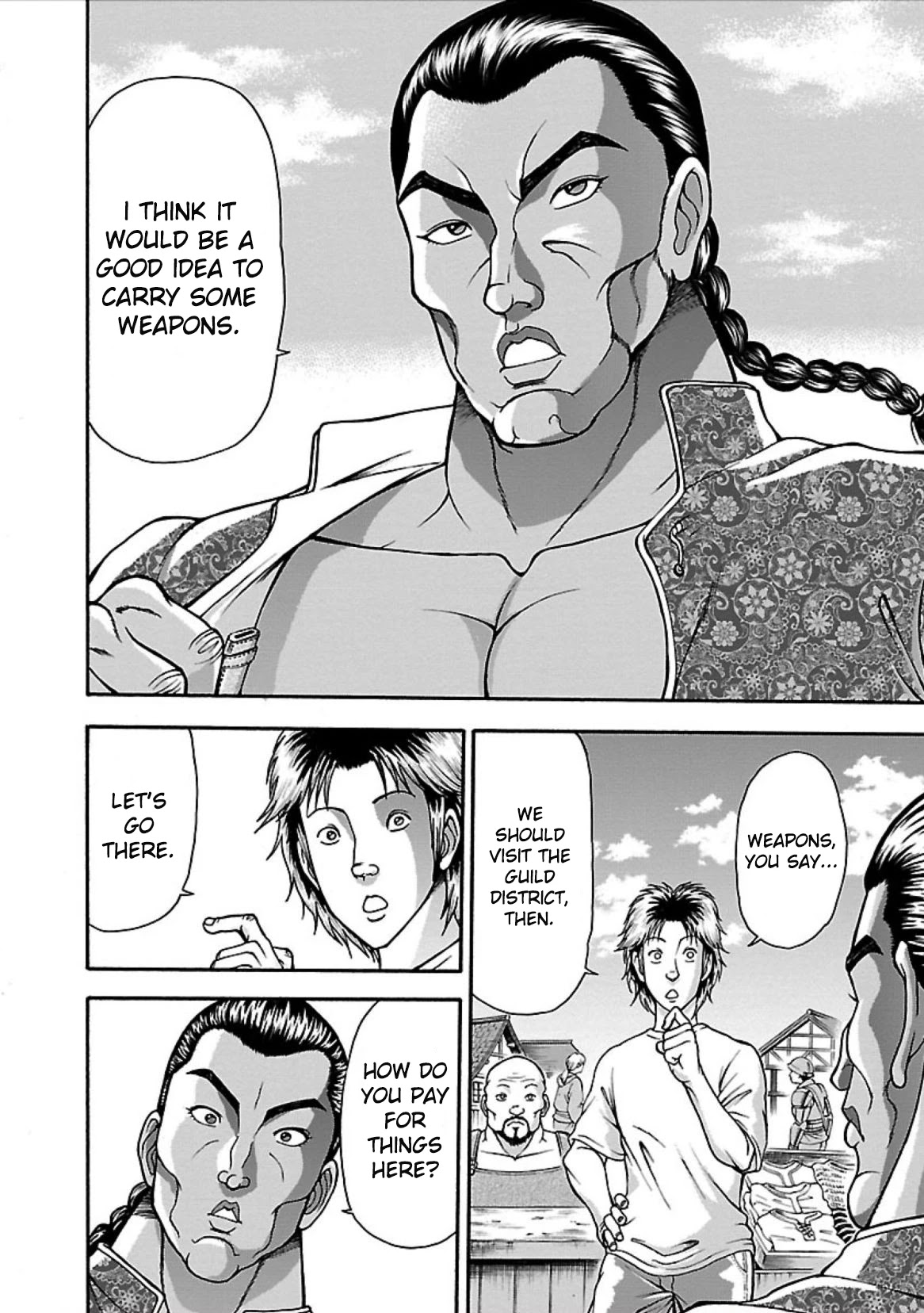 Baki Side Story - Retsu Kaioh Doesn't Mind Even if it's in another World chapter 6 page 6