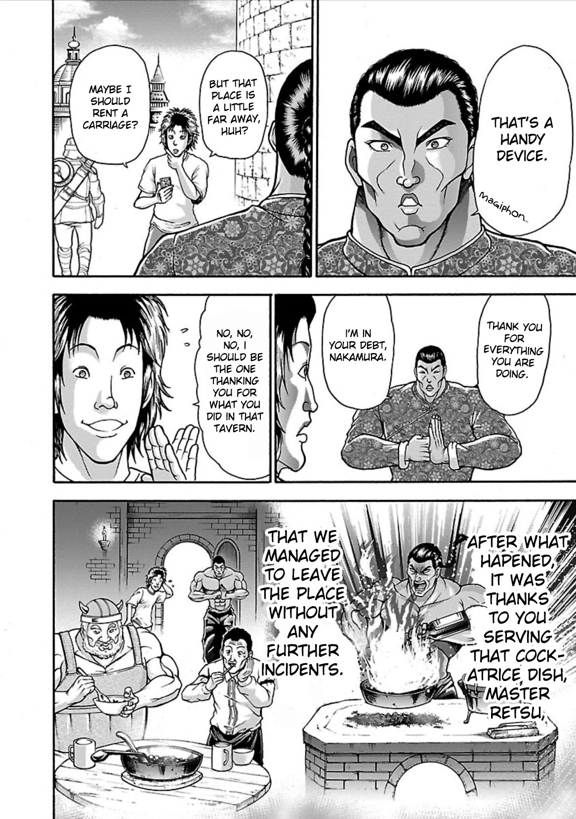 Baki Side Story - Retsu Kaioh Doesn't Mind Even if it's in another World chapter 6 page 9