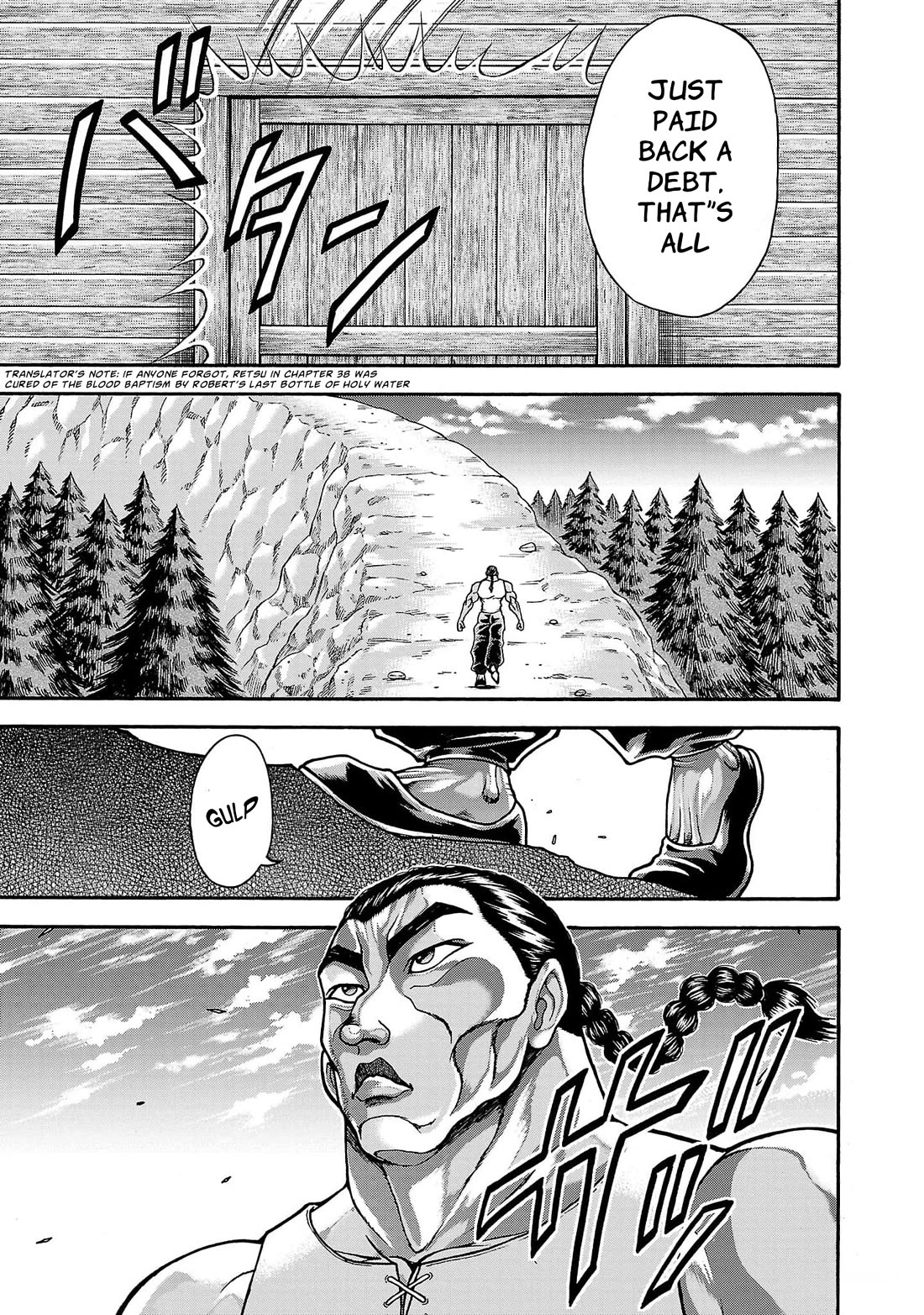 Baki Side Story - Retsu Kaioh Doesn't Mind Even if it's in another World chapter 60 page 14