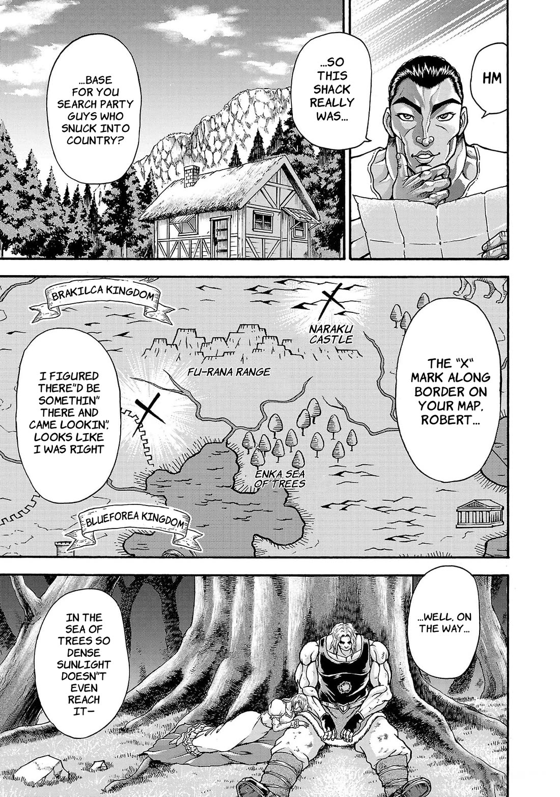 Baki Side Story - Retsu Kaioh Doesn't Mind Even if it's in another World chapter 60 page 9